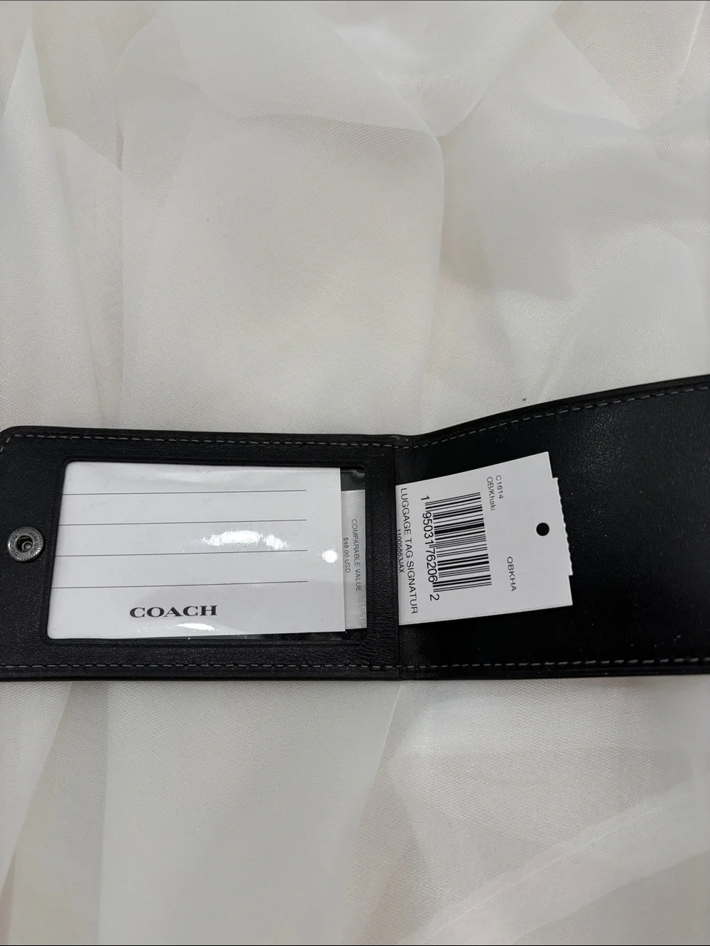 *NWT* COACH Luggage Tag - Picture 2 of 6